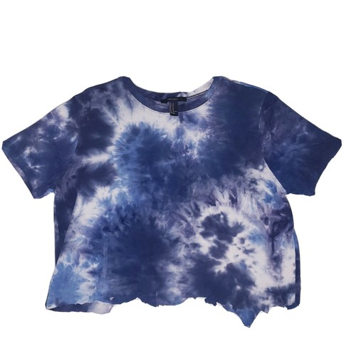 ■Off-White■ Tie Dye Crop Tee Beige OWAD216S23FAB0056200 OW J9272 Fashion Ladies Crop Tops Tie Dye Women Tops Short