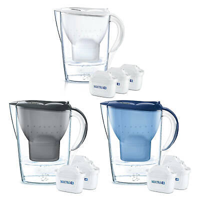 BRITA MARELLA COOL STARTER INCL. 3X MAXTRA + TISCHWASSERFILTER DIVERSE FARBEN