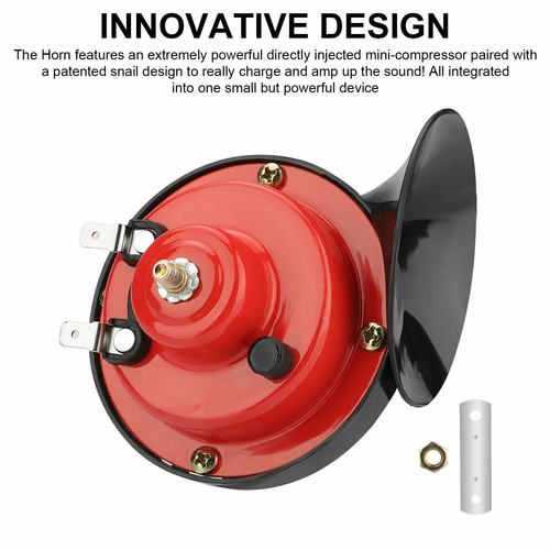 1Pair 12V Universa Super Loud car Horn for family car bus