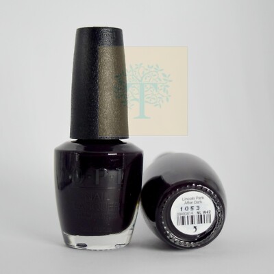 OPI Nail Lacquer 0.5oz/15mL Brand New Authentic - Lincoln Park After Dark - W42