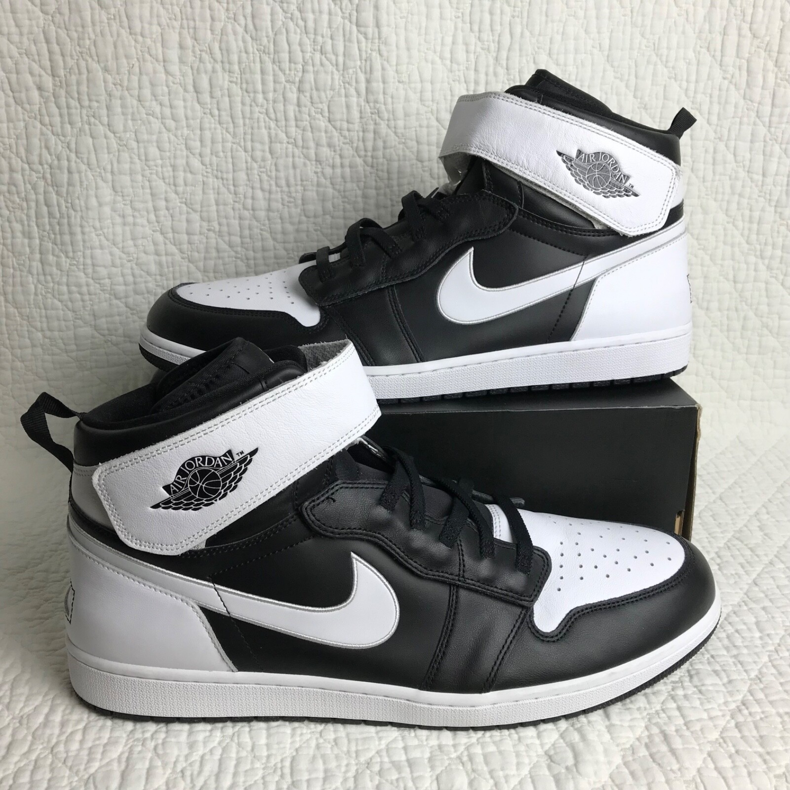 Nike Air Jordan 1 High FlyEase Basketball Shoes Men's SZ 18