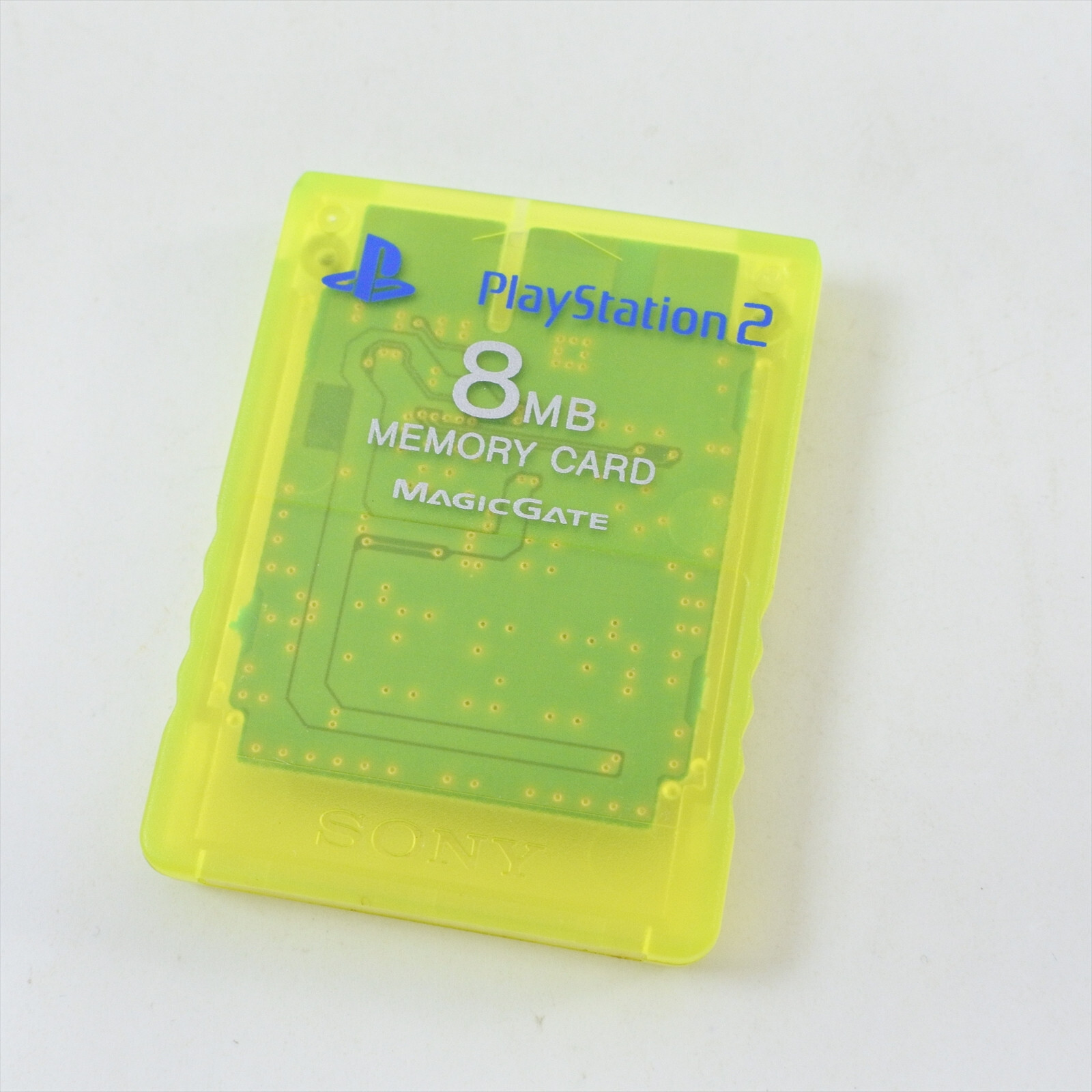 【新品】PS2メモリーカード8MB レモンイエロー PlayStation2専用メモリーカード （8MB） レモン・イエロー