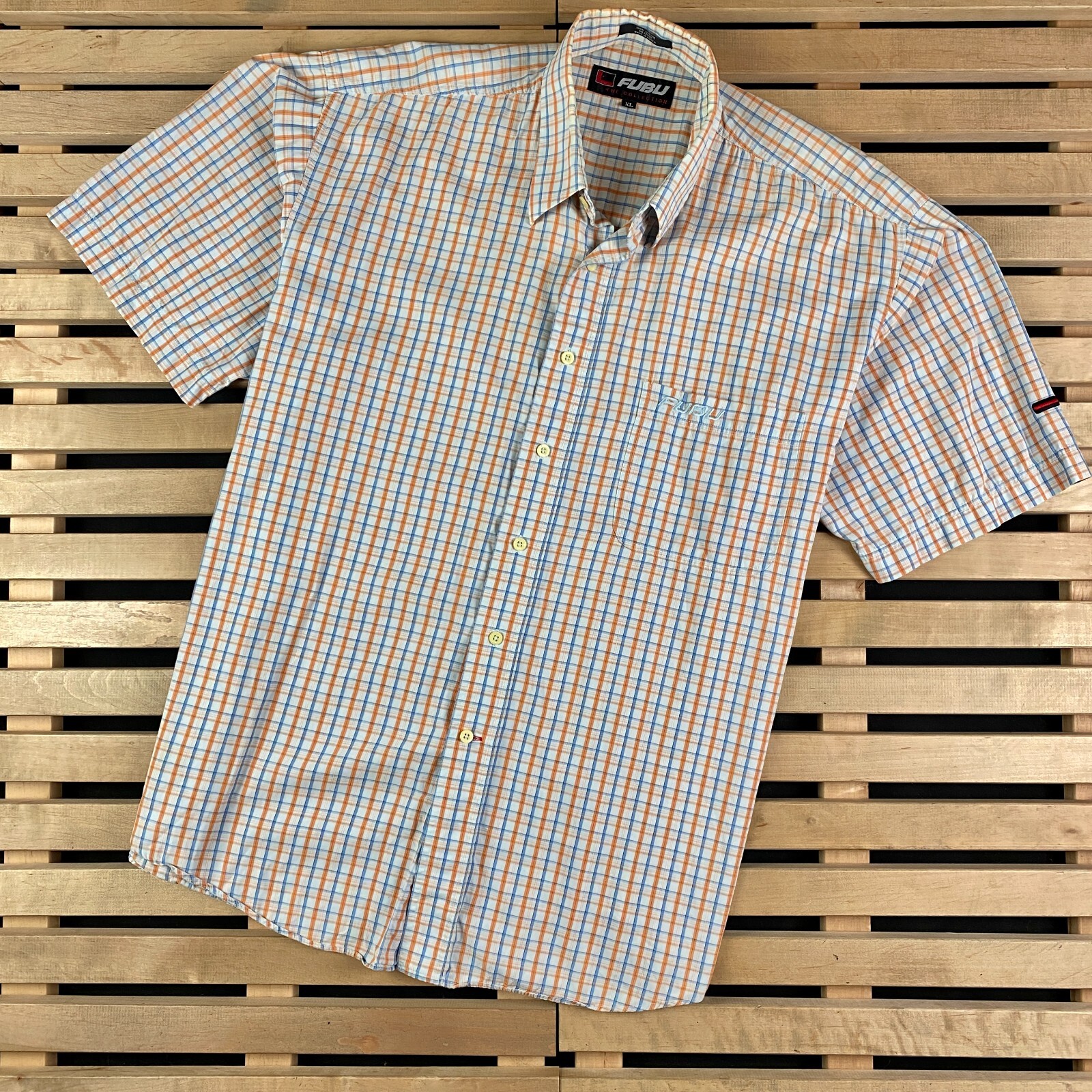 Mens Shirt Short Sleeve Fubu Size XL | eBay