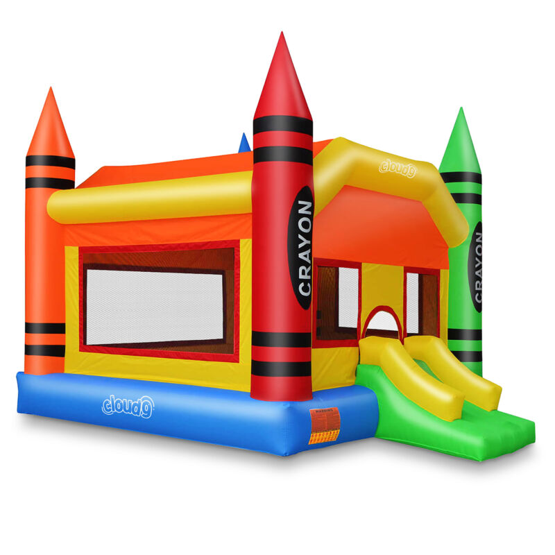Crayon Theme Bounce House Jumper Castle Bouncer Inflatable Only
