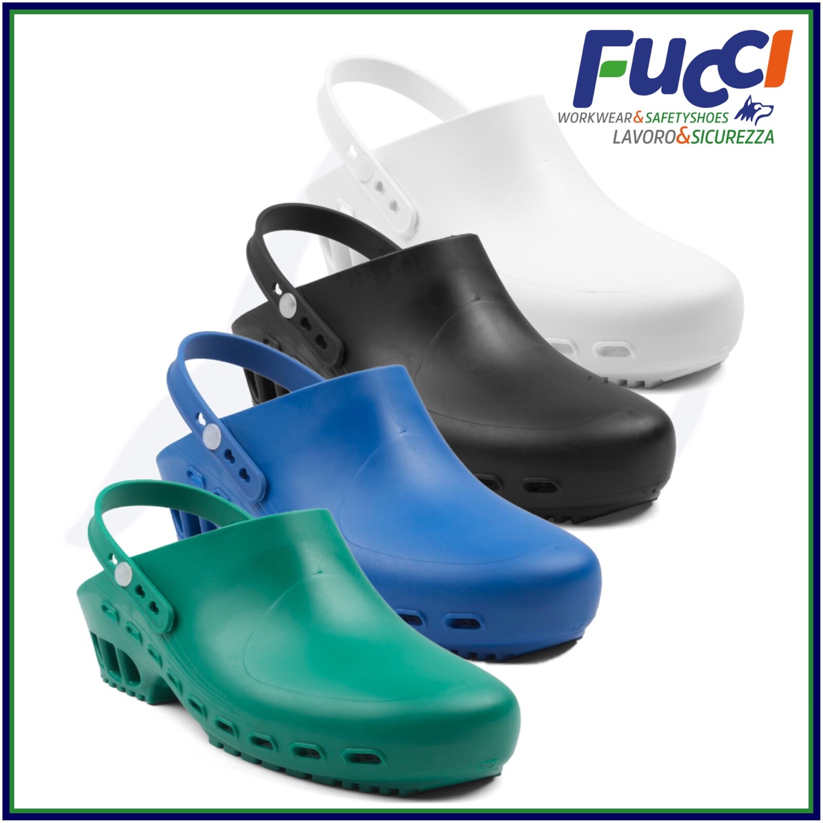 Zoccoli Sanitari Unisex Adulto | Impermeabili, Antibatterici, Tacco Chiuso - Taglia 36 EU - Foto 9