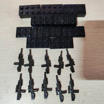 20pcs Mega Bloks HALO Stands Gun Weapons Accessories for 2'' Minifgiure