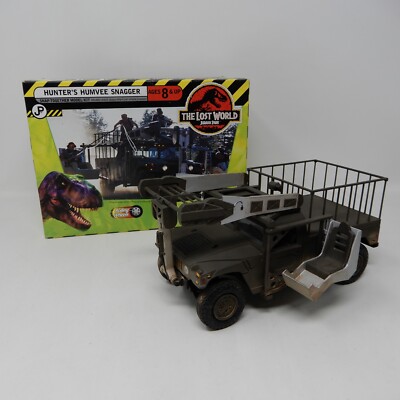 Revell The Lost World Jurassic Park Hunter's Humvee Snagger Built Plastic Model