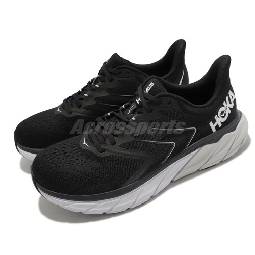 

Hoka Arahi 5 2E Широкие черные белые серые мужские кроссовки для шоссейного бега 1115011-BWHT, Черный, Arahi 5 2e Wide