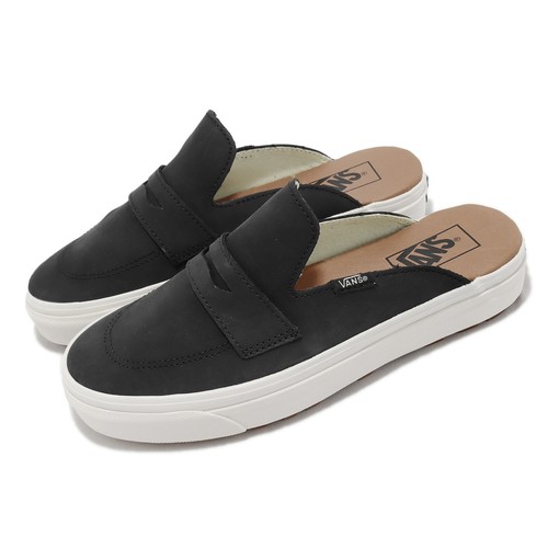 

Vans Style 53 Mule Черно-белые мужские унисекс без шнуровки Повседневный образ жизни VN0A4BVXBLK, Черный, Style 53 Mule