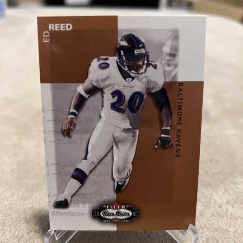 Ed Reed 2002 Fleer Box Score Rookie Card RC #169 - Baltimore Ravens - B6. rookie card picture