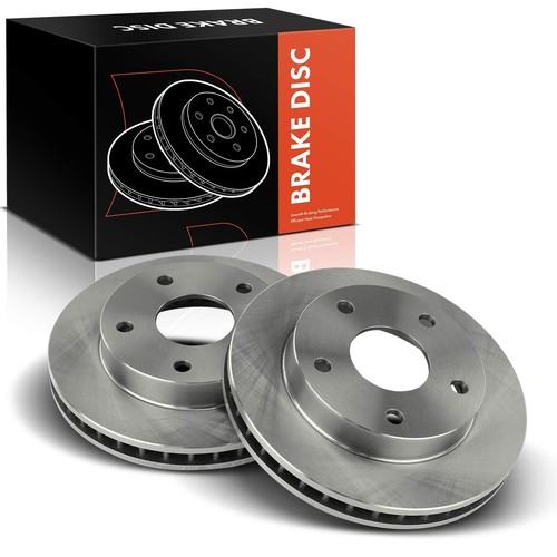 Front Left & Right Side Disc Brake Rotors for Dodge Ram 1500 1994-1999 4WD ONLY