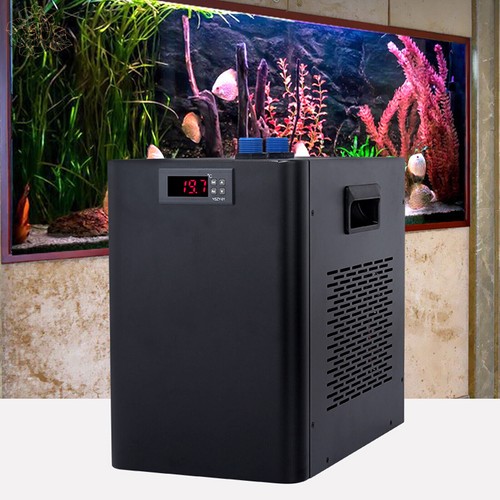 160L Water Chiller Hydroponic Aquarium Chiller 1/10 HP 42Gallon Fish Tank Cooler