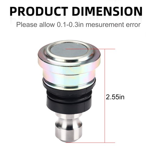 4set Upper Lower Front Ball Joints for Polaris RZR XP 1000 / Turbo / S / 4 / RS1