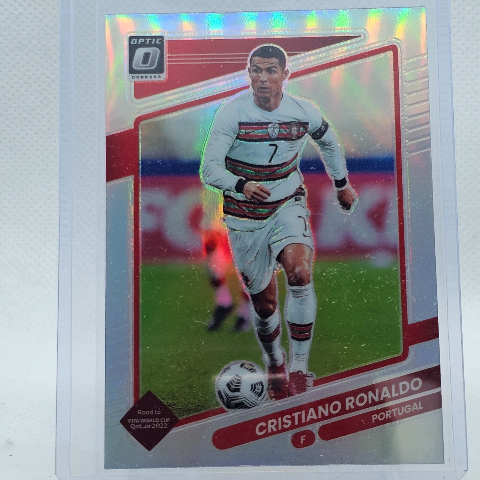 2021-22 Panini Donruss Optic Worldcup Cristiano Ronaldo