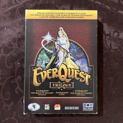 EverQuest Trilogy: Special Edition (PC, 2002) Cob Good Condition