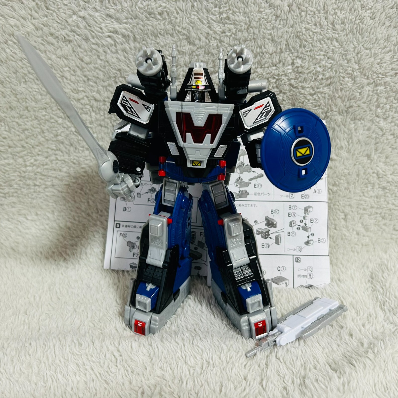 BANDAI パワーレンジャー　MEGAZORD プレイセット　本体約40cm Amazon.co.jp: パワーレンジャー 2017 ムービーシリーズ 18