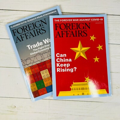 2021 Foreign Affairs Magazine Lot of 2 *Free Shipping*