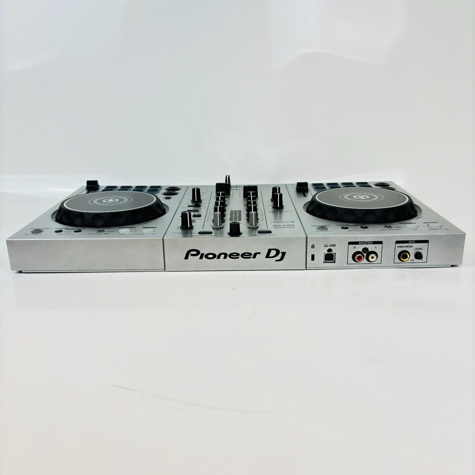 Pioneer DJ DDJ-400-S Silver Limited Color 2ch DJ Controller Pioneer DJ DDJ-400-S Silver Limited Color 2ch DJ Controller