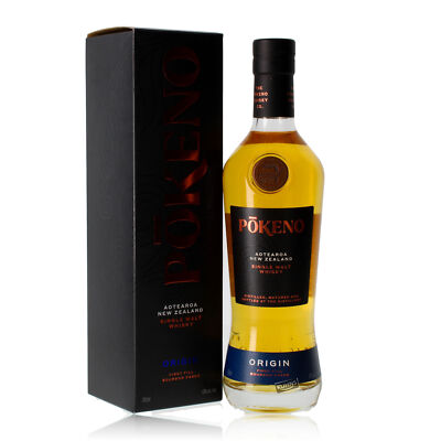 Pokeno Origin 2022 Single Malt Whisky, 0,7l alc. 43 Vol.-%, Israel Neuseeland 