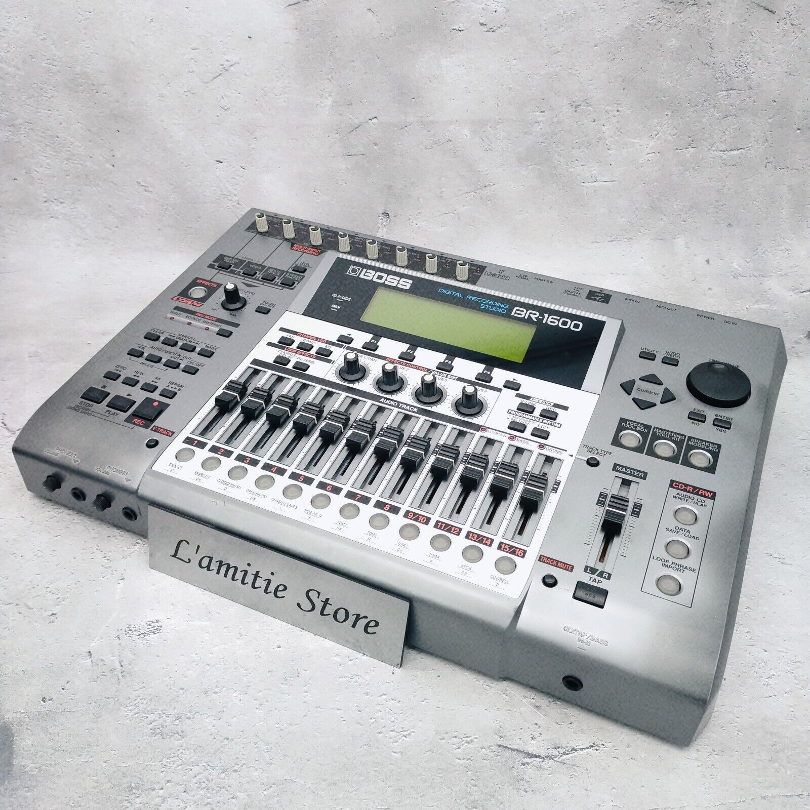 BOSS BR-1600CD Digital Record Studio Multi Track Recorder BOSS BR-1600CD Digital Record Studio Multi Track Recorder