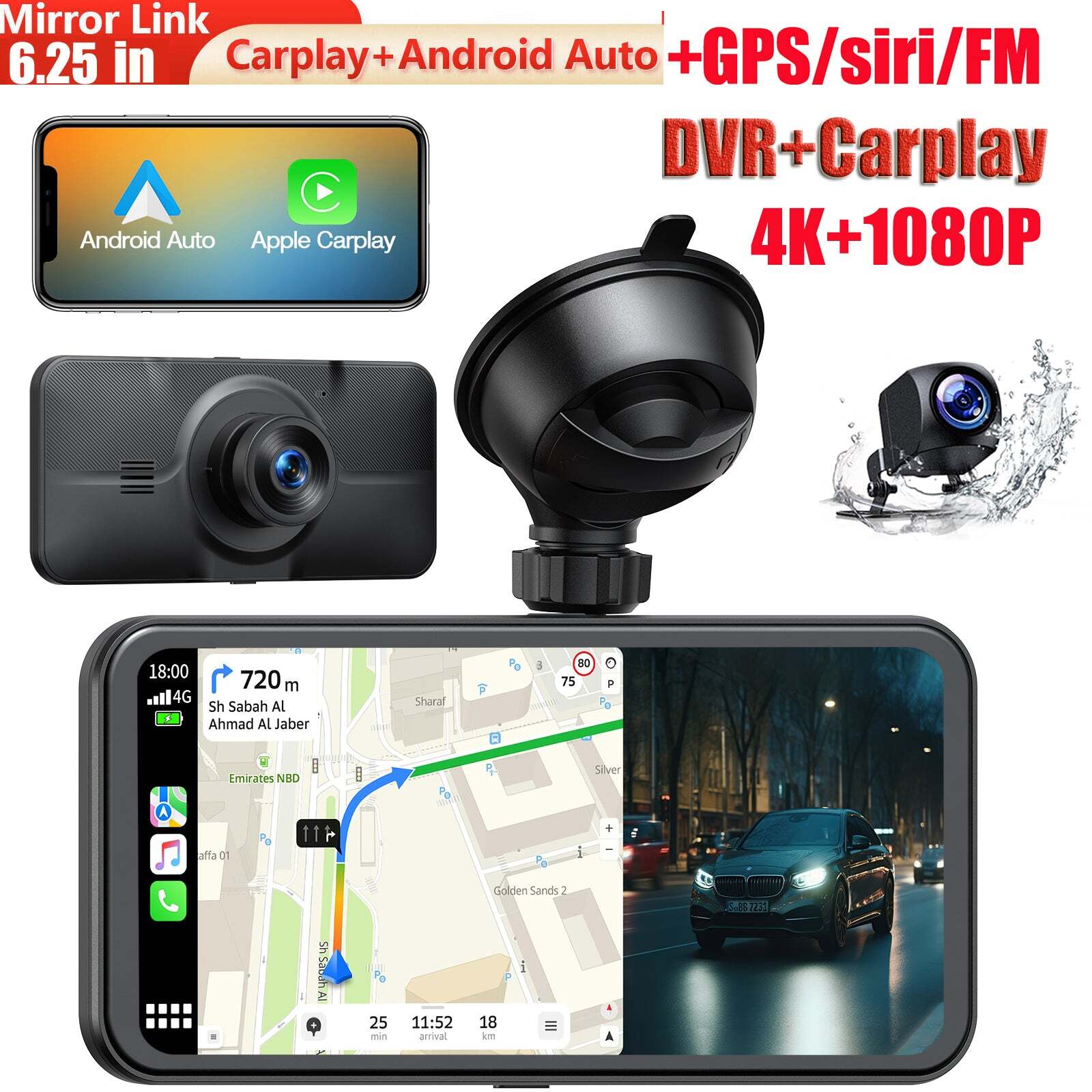 Stereo Apple Carplay Android Auto