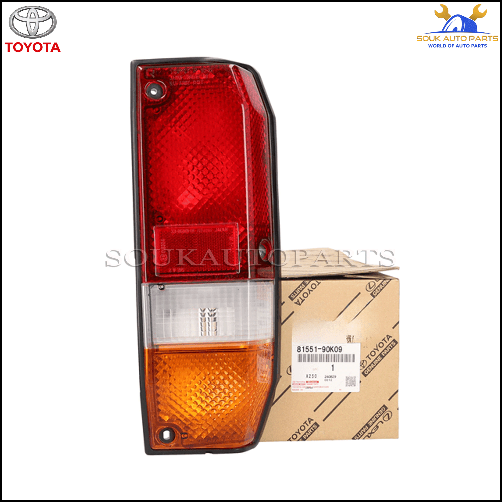 ルーチェ 81551-90K09 Genuine Toyota LENS, REAR COMBINATION LAMP, RH