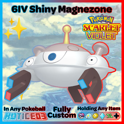   Shiny Magnezone 6IV   Pokemon Scarlet & Violet   Fast Trade  