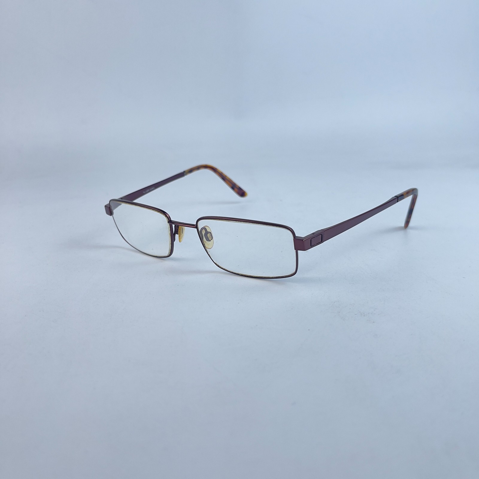 Oliver Winston OW77COL10 Men's Eyeglasses Frame Burgundy Rectangle 52-18-140 mm