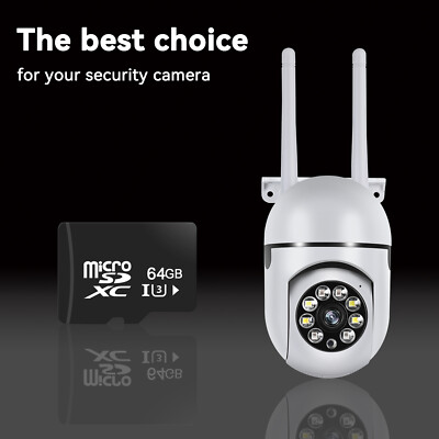 Security Camera System Outdoor Indoor Home Wireless Wifi Night Camera HD