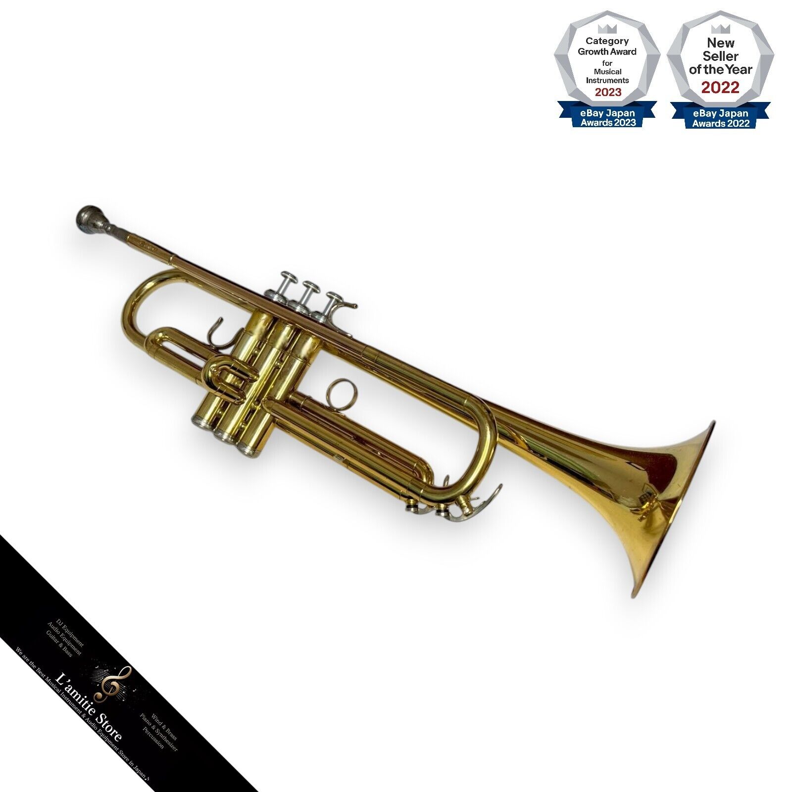 YAMAHA YTR-6320 Trumpet Musical instrument Hard Case Japan YAMAHA YTR-6320 Trumpet Musical instrument Hard Case Japan