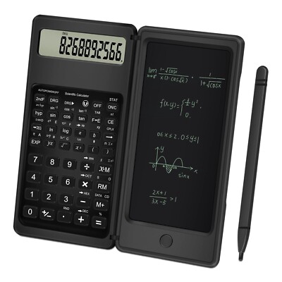 Calculator with Notepad, TRELC 10 Digits LCD Display Scientific Calculator, M...