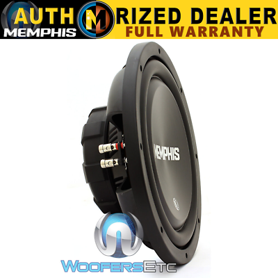 MEMPHIS CSA12D4 12" 350W RMS DUAL 4-OHM CAR SHALLOW SUBWOOFER BASS SPEAKER NEW