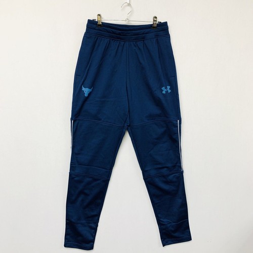 

Брюки Under Armour Project Rock (мужские, размер ) Трикотажные спортивные брюки синие, Синий, 1357201