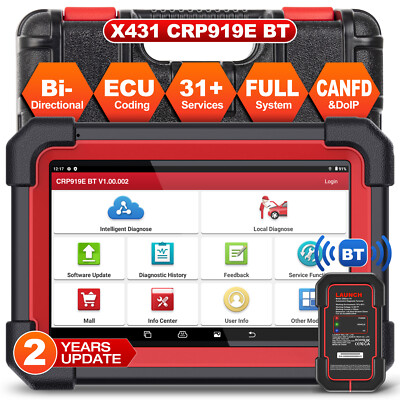 LAUNCH CRP919E BT Bidirectional Scanner Full System Diagnostic Key Programmer