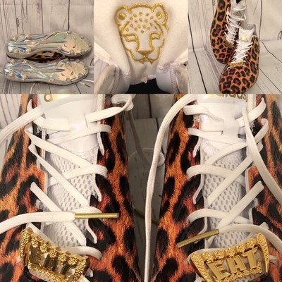 cheetah print cleats