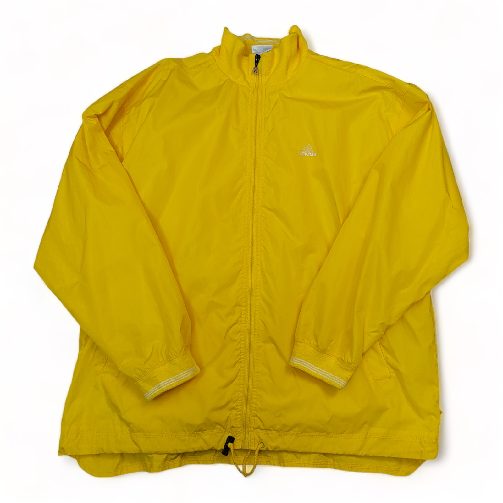 Adidas Raincoat Men s Large Yellow Vintage