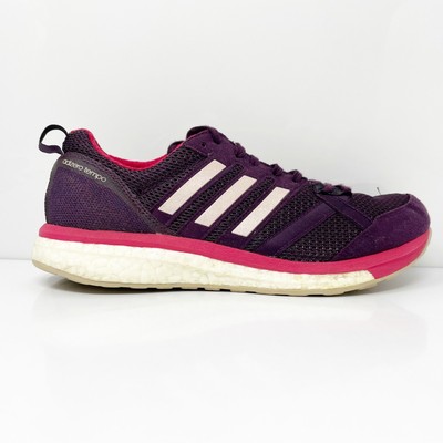 

Adidas Женские кроссовки Adizero Tempo 9 BA8239 Фиолетовые кроссовки Размер 8, Фиолетовый, Adizero Tempo 9