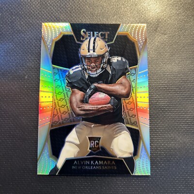 Alvin Kamara 2016 Panini Select #10 2017 XRC Prizm Exchange New Orleans Saints