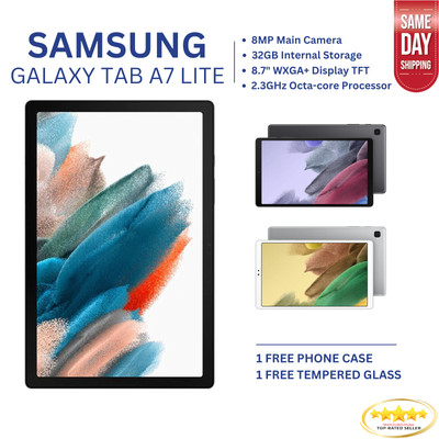 Samsung Galaxy Tablet Tab A7 Lite - 4G LTE (32gb) + WIFI