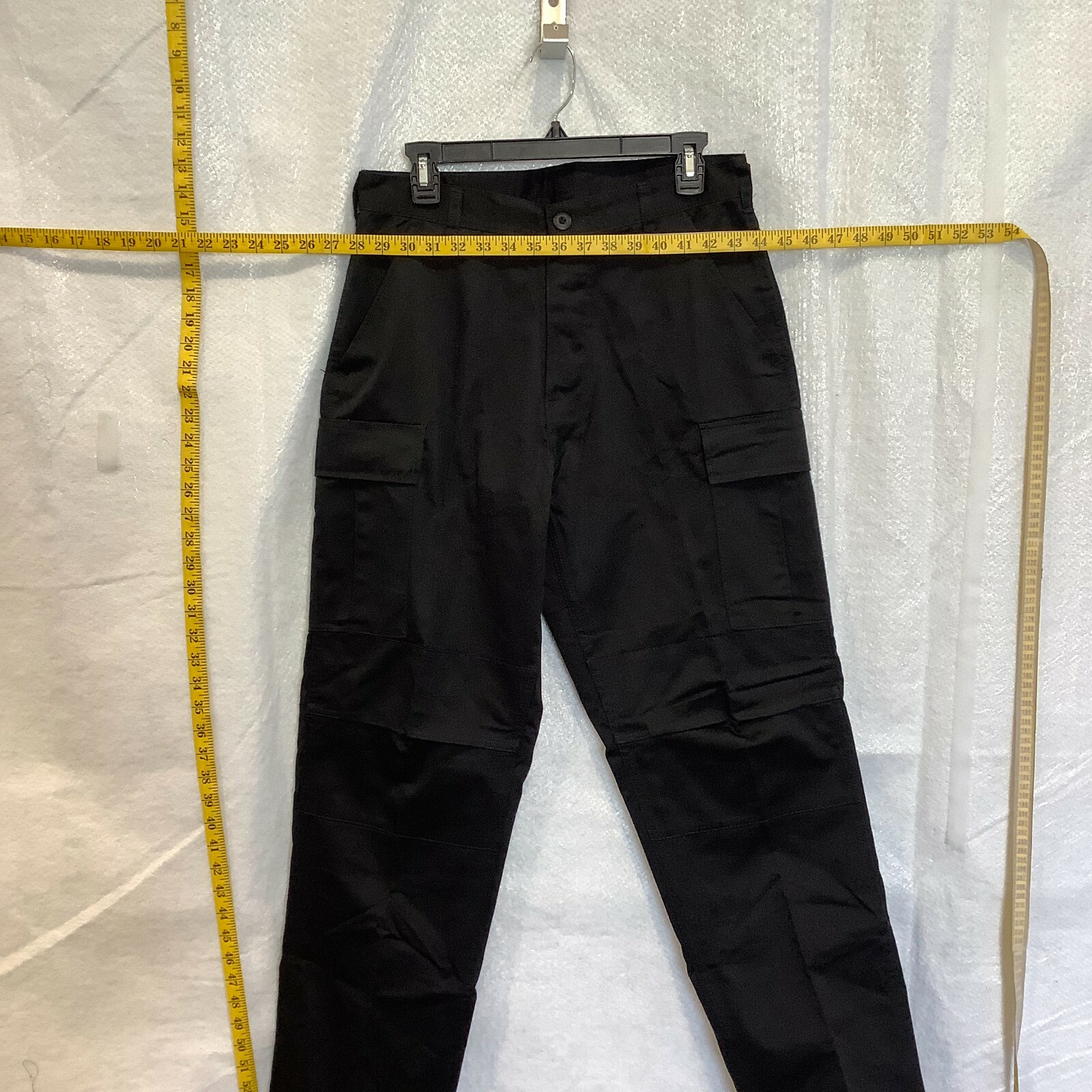 Advantex Mens Black Flat Front Straight Leg Slash Pocket Advantex Mens Black Flat Front Straight Leg Slash Pocket