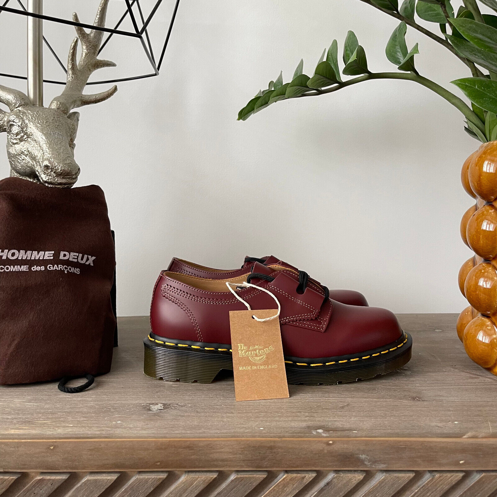 Dr MARTENS COMME Des GARCONS Ghillie Shoes Homme Deux 1461 Dr MARTENS COMME Des GARCONS Ghillie Shoes Homme Deux 1461