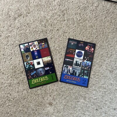 BEE GEES twin pack discography magnet set (two 6 x 3.5'' magnets)