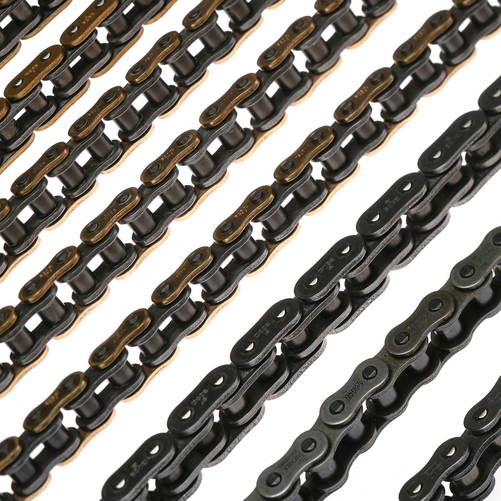 520 O Ring Chain NICHE Gold 530 X-Ring Chain 96 Links With Connecting Master Link 520 Chain