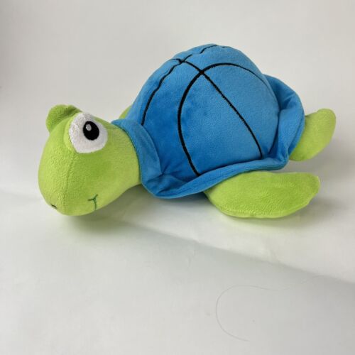Fun Express Basketball Shell Blue and Green Turtle Plush Stu