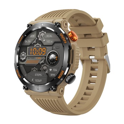 Smart Watch Fitness Tracker Full Screen Touch Heart Rate Sleep Monitor 2024