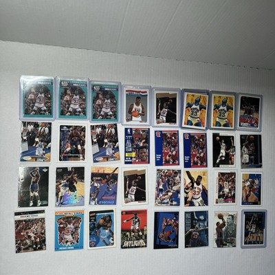 Lot Of 32 Patrick Ewing Tons of INSERTS Finest E-X LOADED Topps New York Knicks