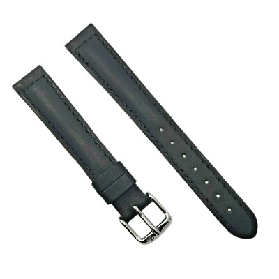 NEW OLD STOCK - 14 MM - STRAP - BAND - GENUINE LEATHER - SWISS WATCH - BRACELET