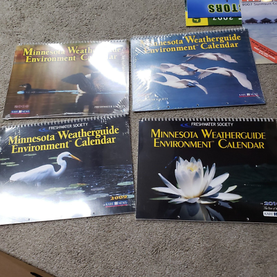 SEALED LOT of 4 Minnesota Environment Weatherguide Wall Calendar 2007 2009  2010 | eBay