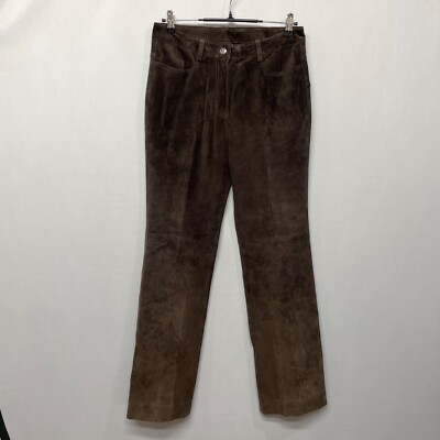 NWT Etcetera Women 100% Genuine Leather Pans Size 8 Brown Bootcut M233 -4