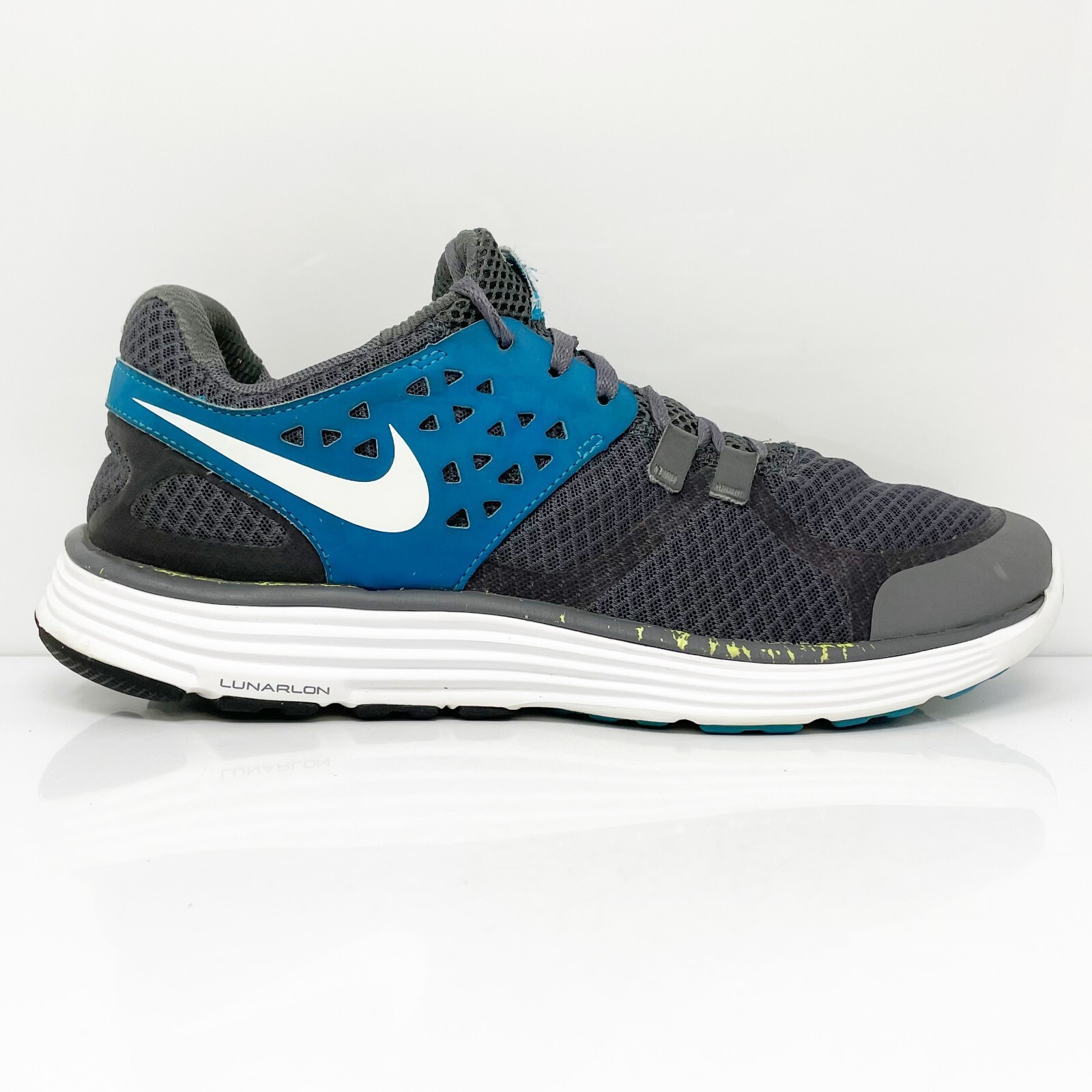 

Nike Womens Lunarswift Plus 3 472250-014 Серые кроссовки для бега Размер 9,5, Серый, Lunarswift Plus 3